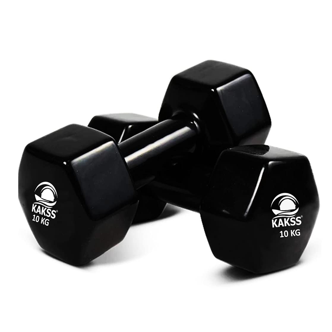 Kakss Vinyl Coated Dumbbells(0.5kg to 10kg)(Proudly Made In India)