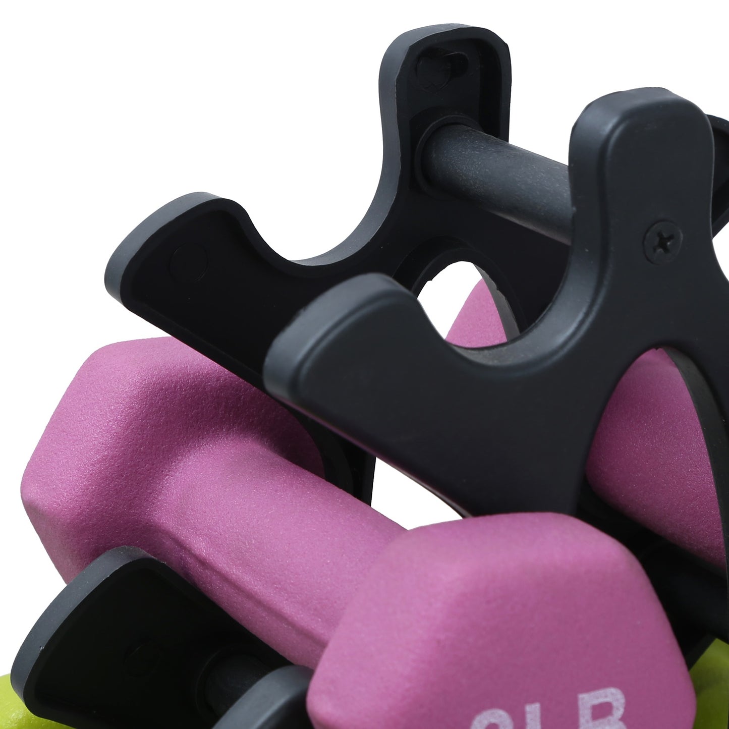 KAKSS Neoprene Workout Fixed Weight Dumbbell With Dumbbell Stand