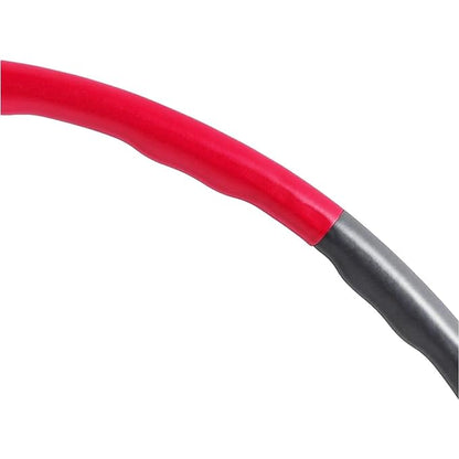 KAKSS Hula Hoop for Children & Adults (Black/Red)