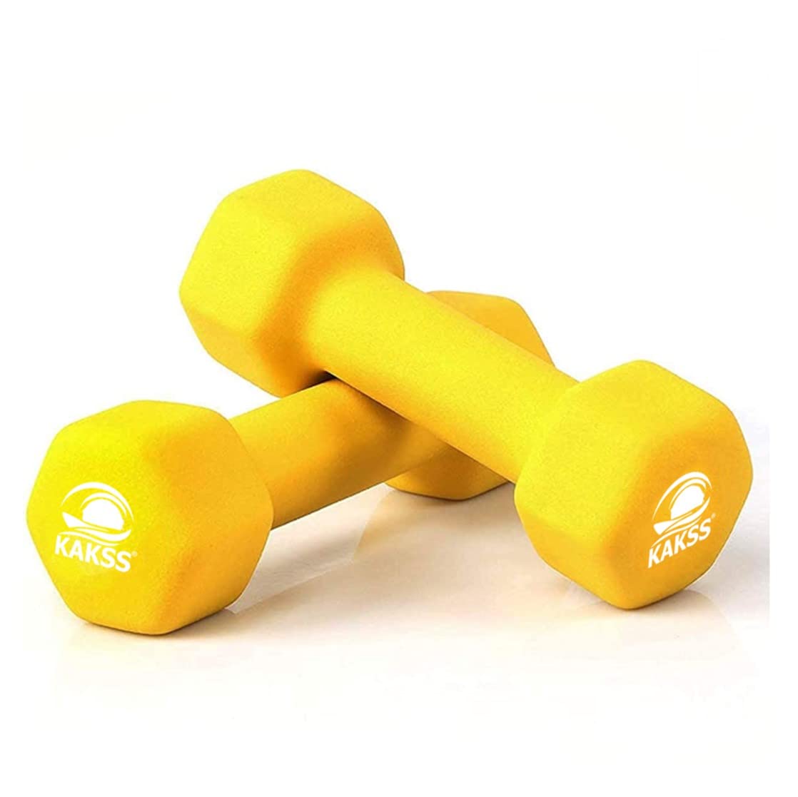 Kakss Neoprene Coated Dumbbells (0.5kg to 10kg)(Proudly Made In India)