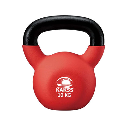 Kakss Neoprene Coated Kettlebells(2kg to 48kg)(Proudly Made In India) Multi-color