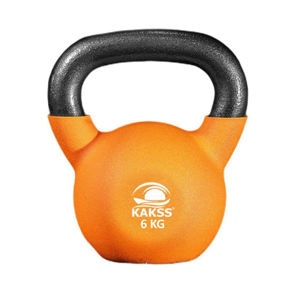 Kakss Neoprene Coated Kettlebells(2kg to 48kg)(Proudly Made In India) Multi-color