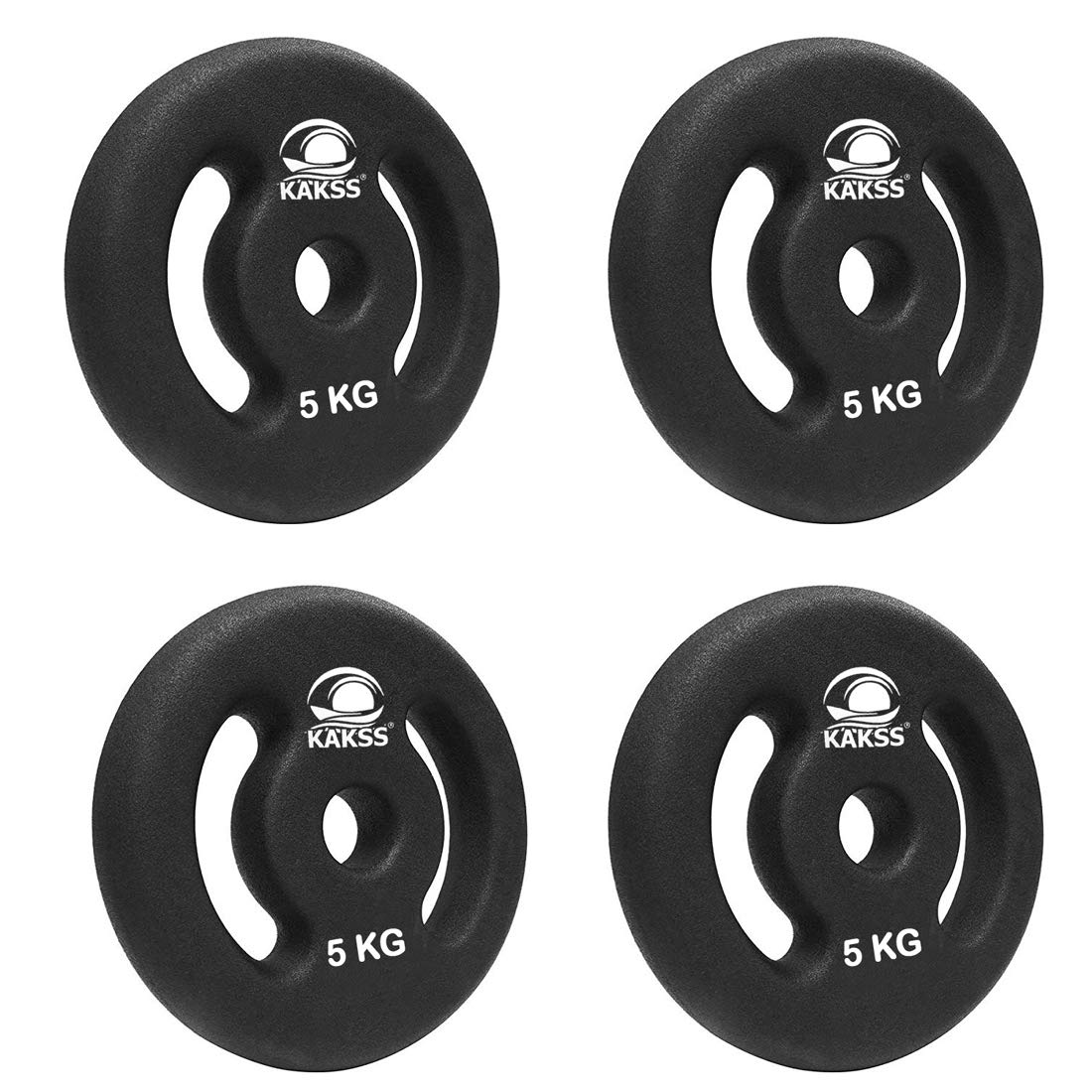 KAKSS Supreme Quality Neoprene Coated Weight Plates(Centre Hole 30mm)