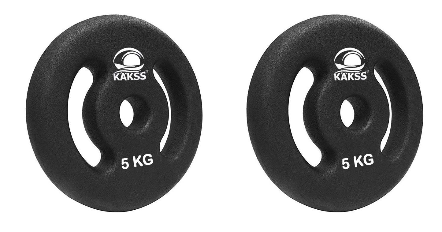 KAKSS Supreme Quality Neoprene Coated Weight Plates(Centre Hole 30mm)