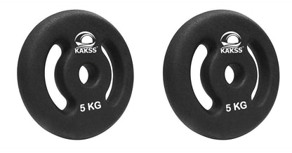 KAKSS Supreme Quality Neoprene Coated Weight Plates(Centre Hole 30mm)