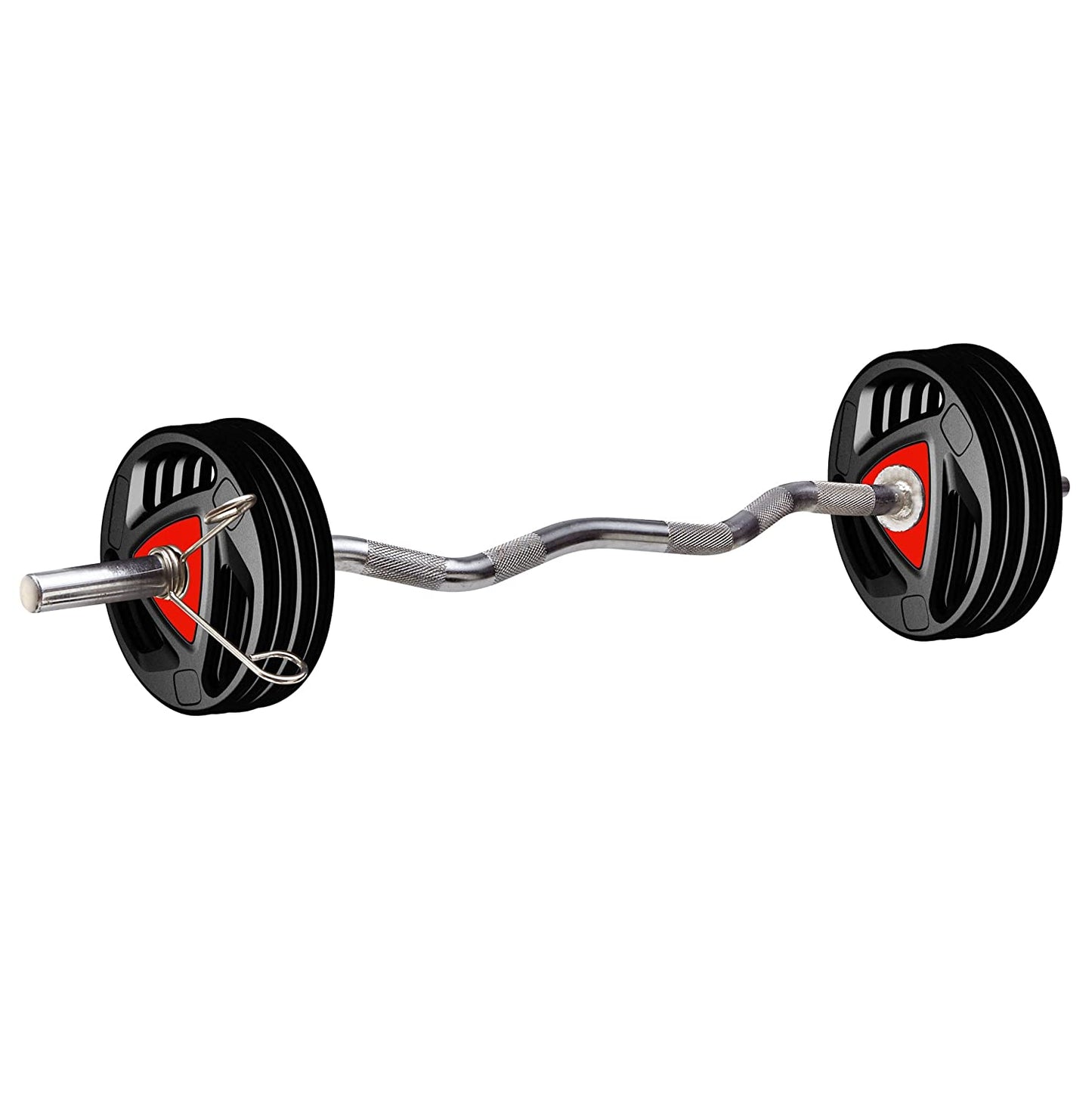 KAKSS Professional Weight Training 10kg-100kg Metal Integrated Rubber Home Gym Set (Proudly Made in India)