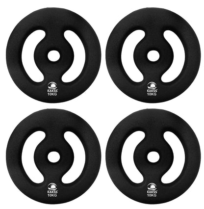 KAKSS Supreme Quality Neoprene Coated Weight Plates(Centre Hole 30mm)