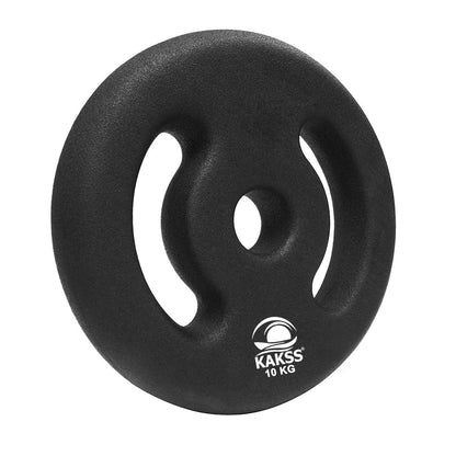 KAKSS Supreme Quality Neoprene Coated Weight Plates(Centre Hole 30mm)