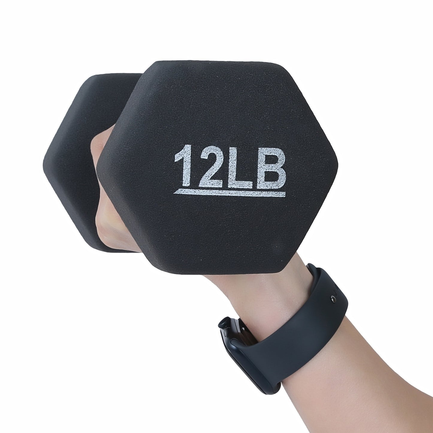 Kakss Neoprene Coated Dumbbell Hand Weight Set Of 2pcs (Proudly Made In India)